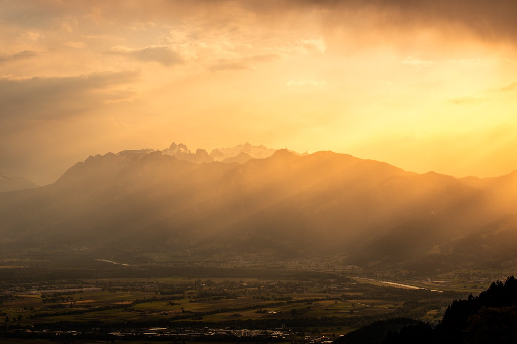 Photo Hoher Kasten in Golden Light, Alpstein