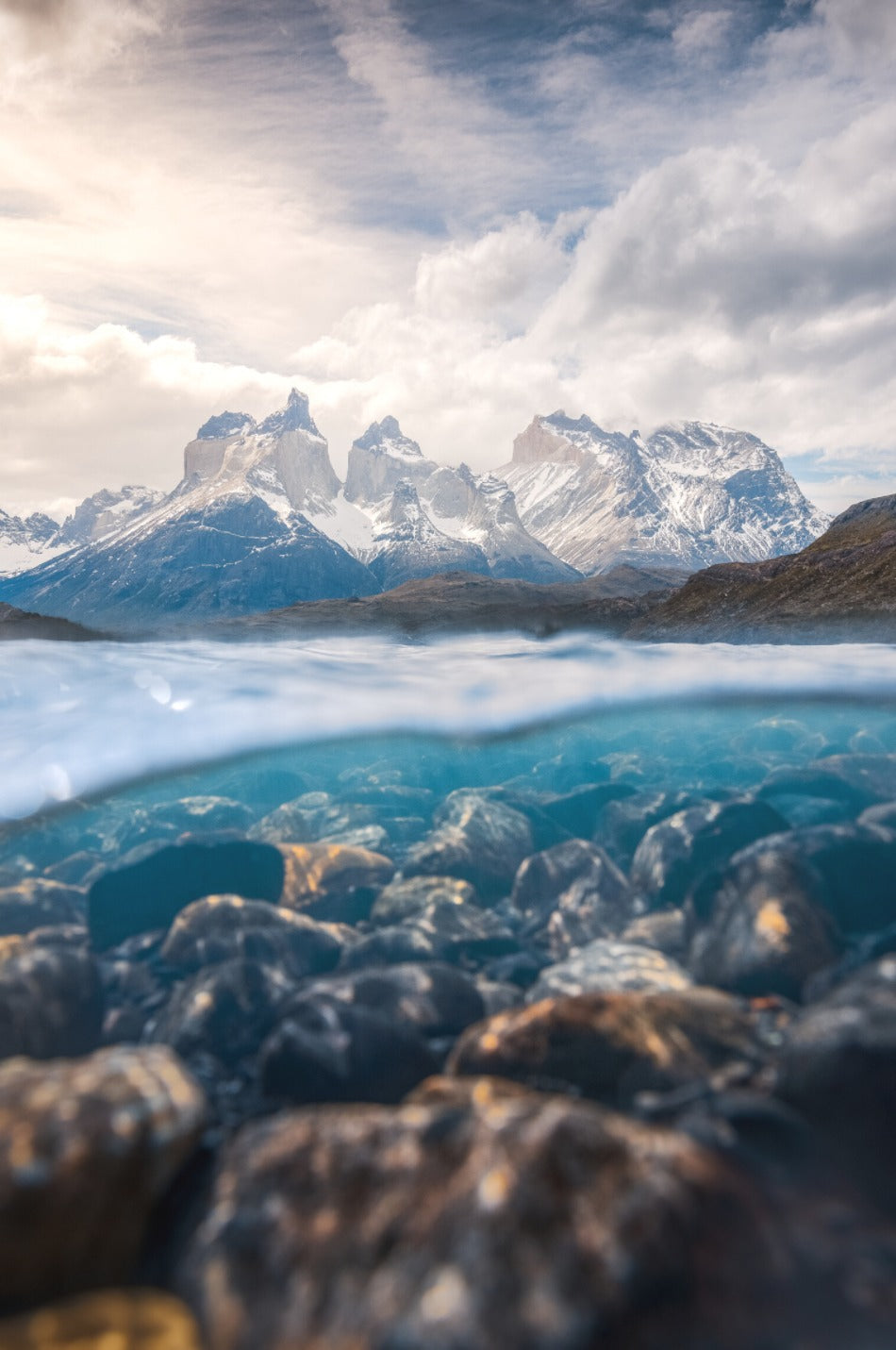 Photo Torres del Paine, Reflection
