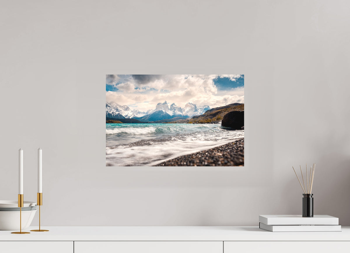 Torres del Paine, Dramatic Skies, 45 x 30 cm, paper print