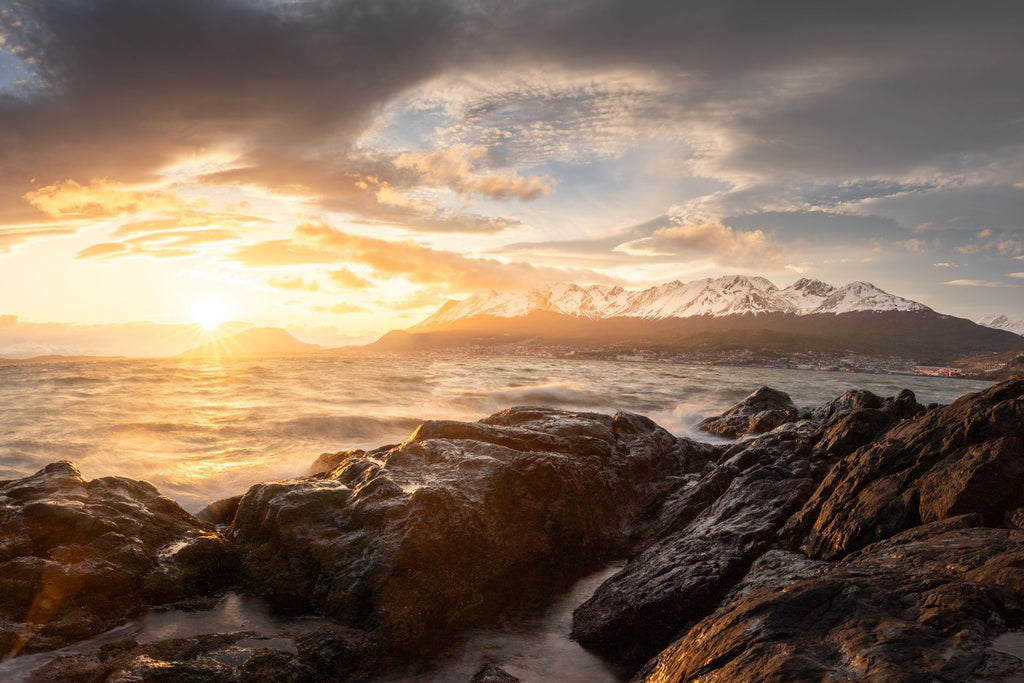 Photo Sunset over Ushuaia, Argentine Patagonia