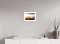Sunrise on the Valluga, Arlberg, 30 x 20 cm, framed