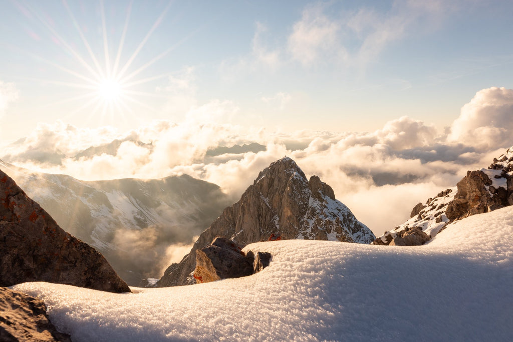 Photo Sunset on the Valluga, Arlberg