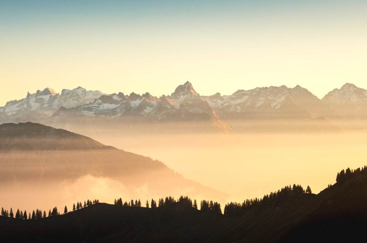 Photo Zimba Above the Sea of Fog, Vorarlberg