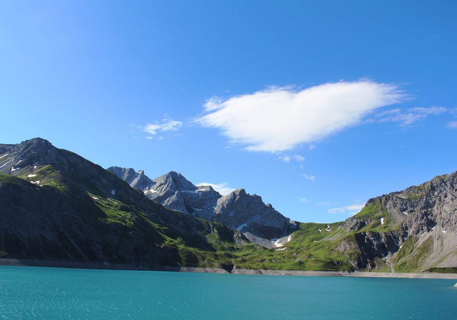 Lünersee, one of the first photos with the Canon 700D