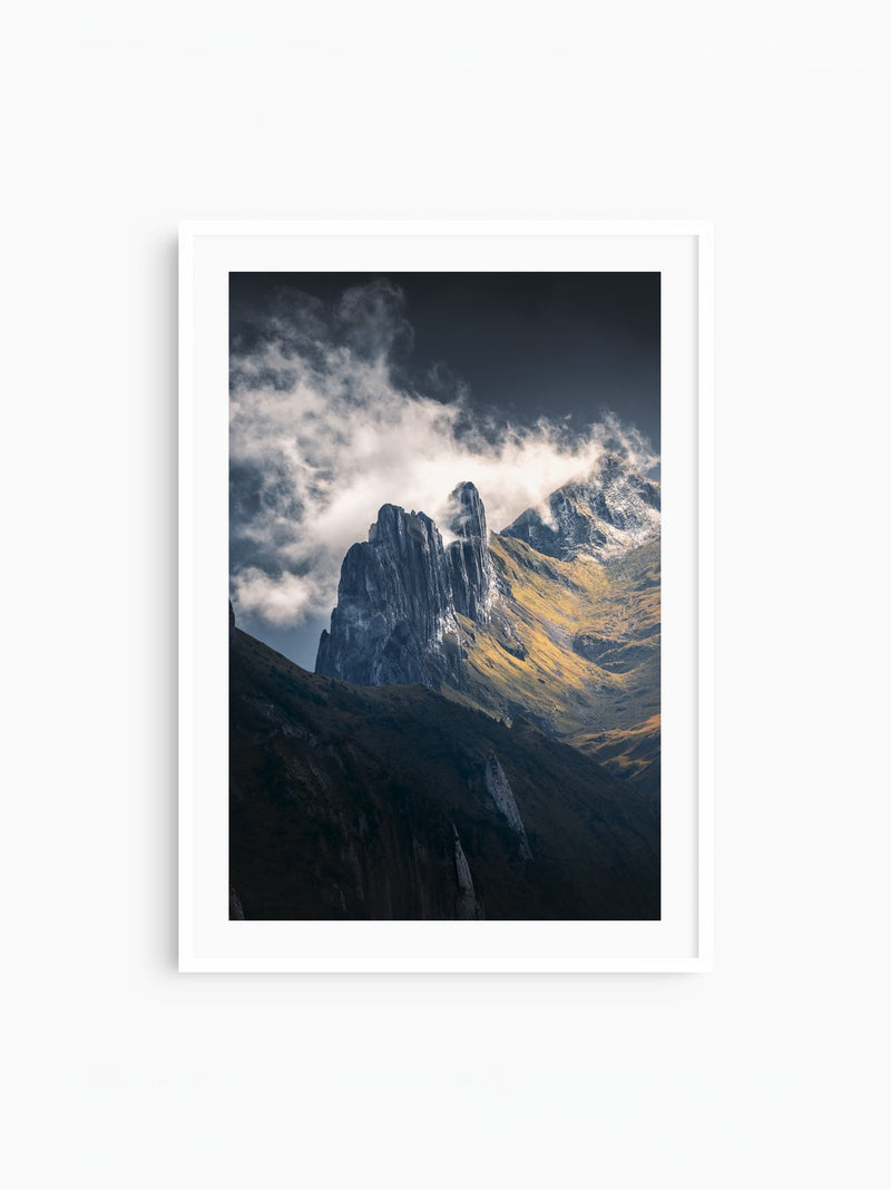 Dramatic Spire, Hoher Kasten, white frame